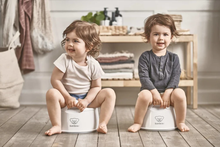 Горшок для детей BabyBjorn Smart Potty White, 6 мес+ купить в Кишиневе