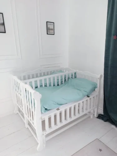 Кроватка детская для близнецов Goydalka Duo White купить в Кишиневе