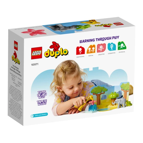 Set construcție Lego Duplo Wild Animals of Africa 10971, 10 elemente cumpăra în Chișinau