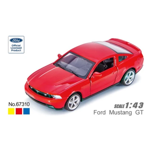 Машинка металлическая модель MSZ Ford Mustang GT, масштаб 1:43, в ассортименте купить в Кишиневе