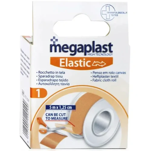 Пластырь Megaplast Elastic Бежевый 500x1.25 см купить в Кишиневе