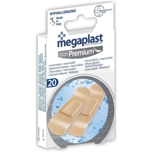Пластырь Megaplast Premium PU Бежевый, 7x2 см, 20 шт купить в Кишиневе
