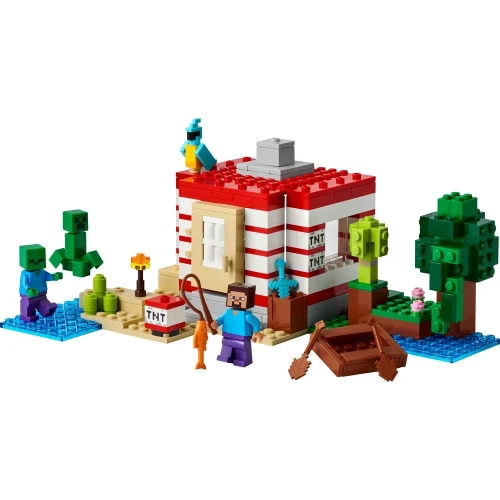 Set construcție Lego Minecraft The Tnt Jungle House, 287 elemente cumpăra în Chișinau