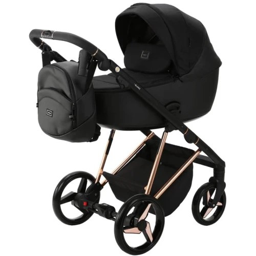 Коляска 2 в 1 Adamex Blanc Special Edition Black купить в Кишиневе