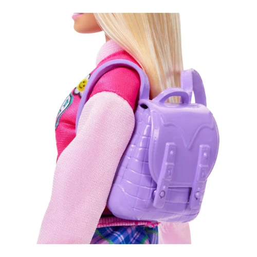 Păpușă Barbie HRG84 I Love School, cu rucsac, laptop și accesorii de școală cumpăra în Chișinau