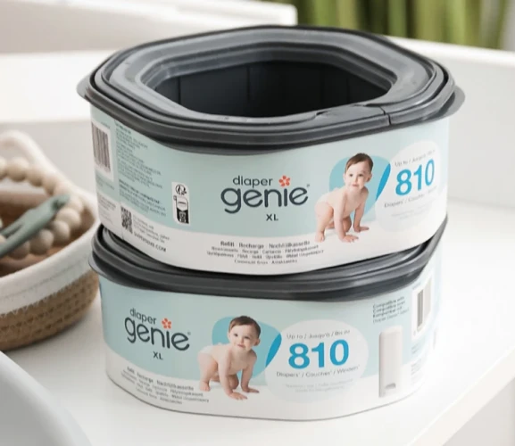 Depozitar pentru scutece AngelCare Genie Mint + 1 rezerva patrata pentru 810 scutece cumpăra în Chișinau