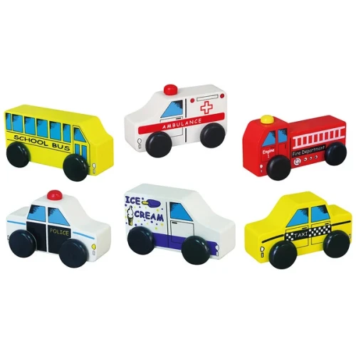 Набор из 6 машин VIGA City Vehicles купить в Кишиневе