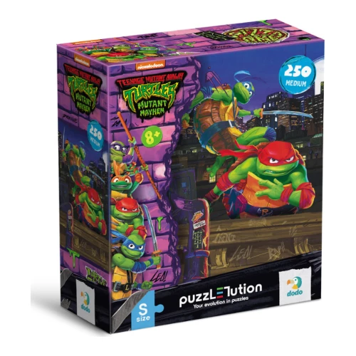 Puzzle Dodo Țestoasele Ninja Leonardo și Raphael, 250 elemente cumpăra în Chișinau