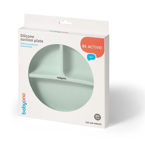 Тарелка секционная BabyOno Mint купить в Кишиневе