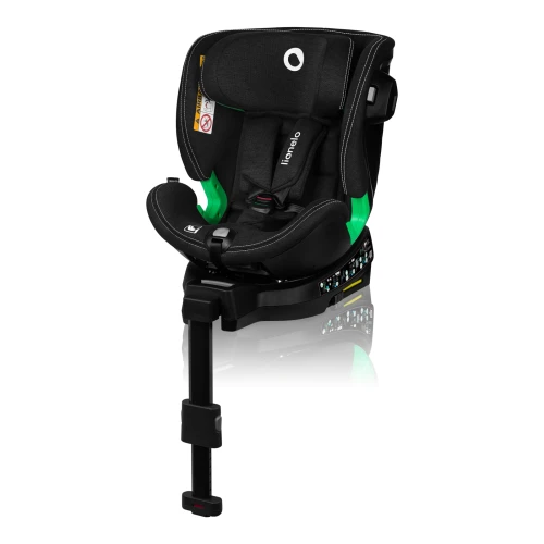 Scaun auto 0-36kg (I-Size) Lionelo Harmony Black Carbon Bamboo, rotativ 360 cumpăra în Chișinau