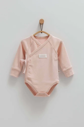 Body cu mânecă lungă Caramell Uni Style Pink (3-6L) cumpăra în Chișinau