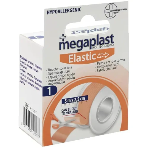 Пластырь Megaplast Elastic Бежевый 500x2.5 см купить в Кишиневе