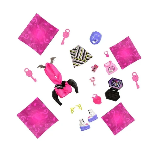 Păpușa Barbie Monster High Neon Frights „Draculaura și secrete din garderobă” cumpăra în Chișinau