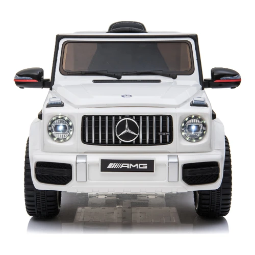 Mașinuță electrică Mercedes-AMG G63, 12V, roți EVA, albă cumpăra în Chișinau