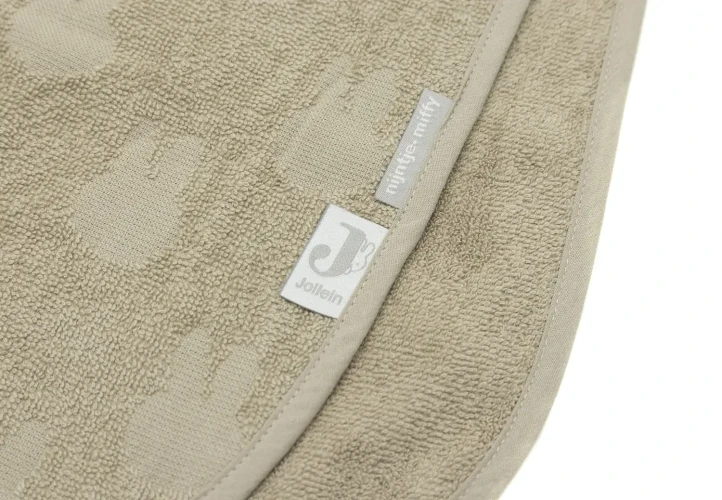 Prosop de baie Jollein Poncho Terry Miffy Jacquard Olive Green, 64x53 cm cumpăra în Chișinau