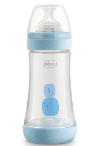 Biberon pentru bebeluși din plastic Chicco Perfect5 Blue, 240 ml cumpăra în Chișinau