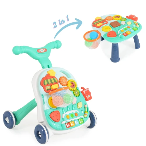 Ходунок 2 в 1 Moni Basket Blue купить в Кишиневе