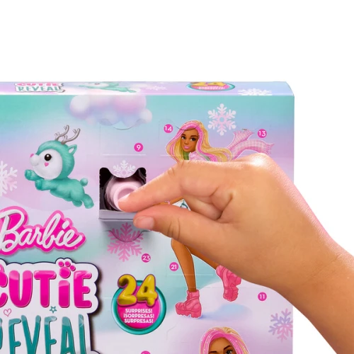 Păpușa Barbie Cutie Reveal „Calendaru Advent de iarnă” cumpăra în Chișinau