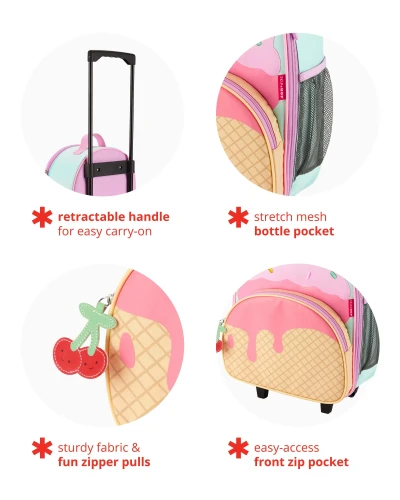 Ghiozdan-troller pentru copii Skip Hop Spark Ice Cream, 30x17x48 cm cumpăra în Chișinau