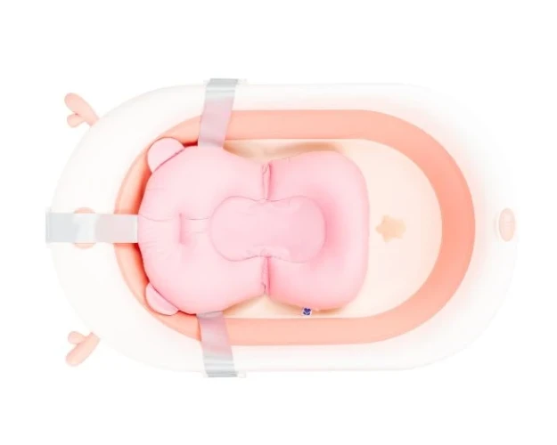 Текстильная подставка для ванночки Kikkaboo Bear Pink, 45x8x32 cм купить в Кишиневе