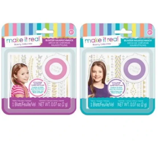 Набор творчества Make it Real "Карандаши для волос + татуировки" (в асс.) купить в Кишиневе