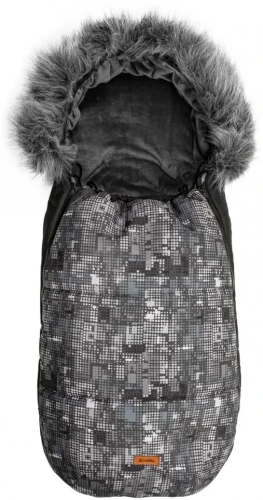 Husa de iarna pentru carucior Sensillo Graphite Dots 100x45 cm cumpăra în Chișinau