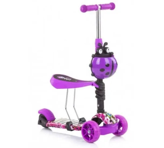 Самокат Chipolino Kiddy Evo Фиолетовый/Граффити купить в Кишиневе