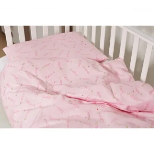 Lenjerie de patut (3 elemente) Twins Premium Glamour Limited Star Pink cumpăra în Chișinau