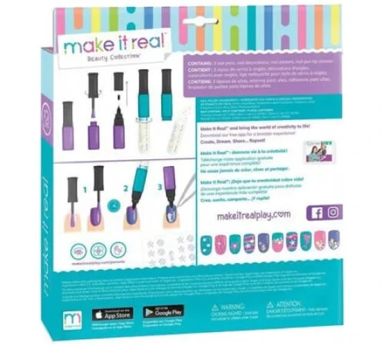 Набор для нейл-арта Make it Real Русалочка купить в Кишиневе