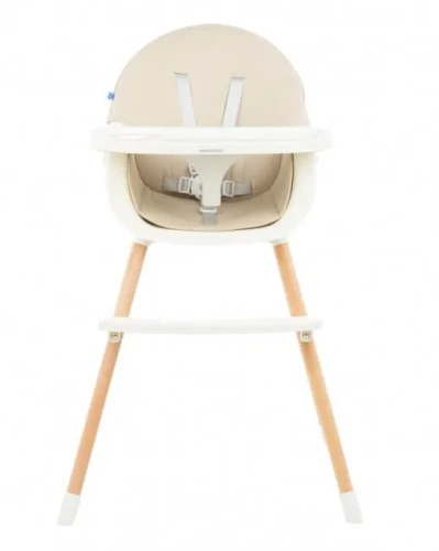 Scaun de masa 2 in 1 KikkaBoo Nutri Wood Beige cumpăra în Chișinau