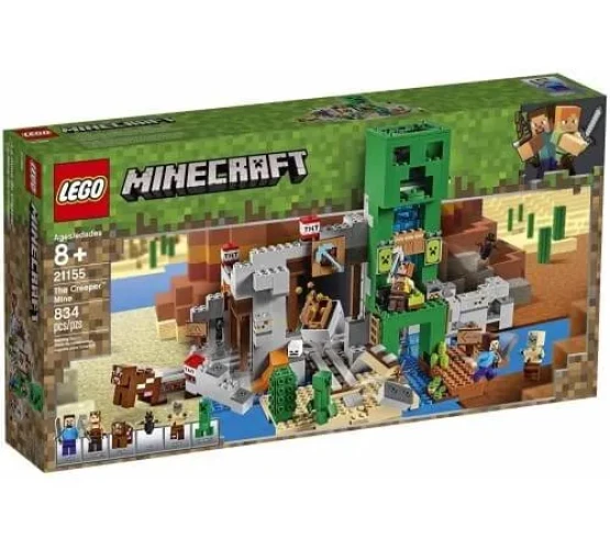 Constructor Lego Minecraft "Creeper Mine" (834 el.) cumpăra în Chișinau