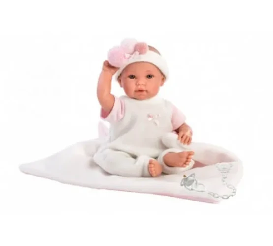 Păpușă interactiva Llorens cu patura roz (36 cm) cumpăra în Chișinau