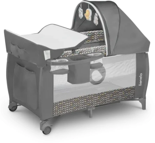 Манеж-кровать 2 в 1 Lionelo Sven Plus Grey Scandi купить в Кишиневе