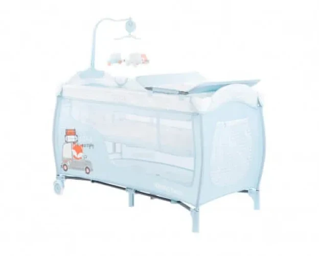 Manej 2 in 1 KikkaBoo Dolce Sonno Blue Fox Best Friends cumpăra în Chișinau