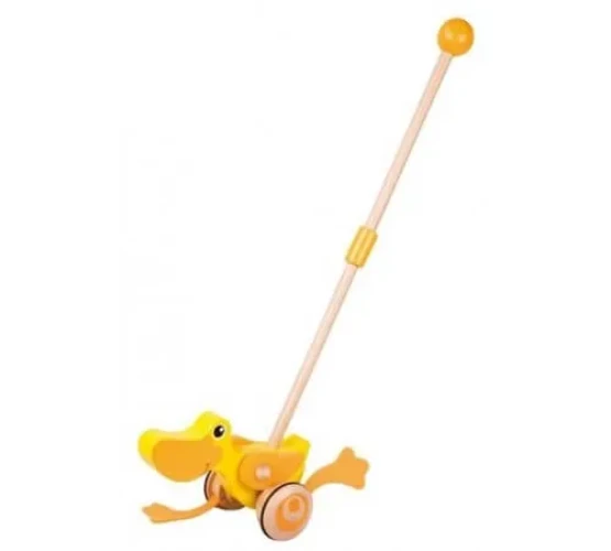 Jucarie de impins din lemn Classic World Rață cumpăra în Chișinau