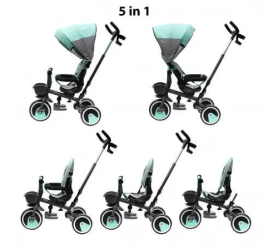 Tricicleta Baby Mix 5-in-1 Relax 360° mint cumpăra în Chișinau