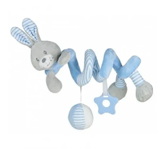 Спираль для коляски Baby Mix Bunny Blue&Grey купить в Кишиневе