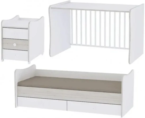 Patut transformabil Lorelli Maxi Plus New White String cumpăra în Chișinau
