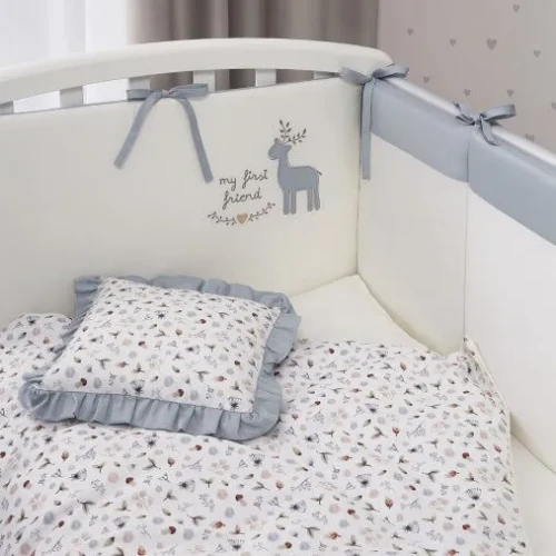 Lenjerie de patut 7 piese Perina Little Forest Aquamarin cumpăra în Chișinau