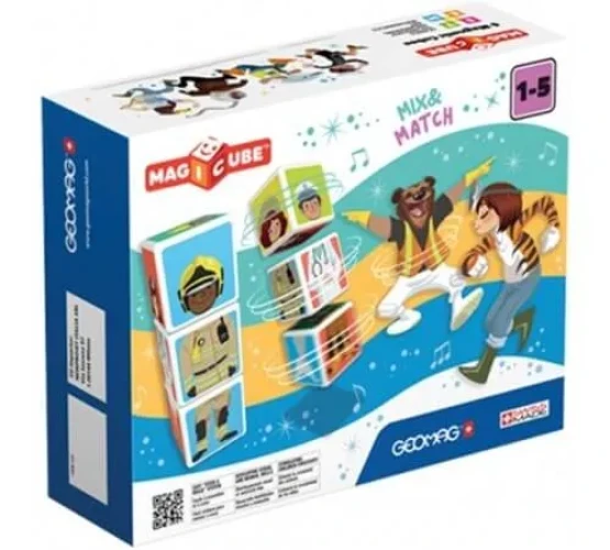 Магнитные кубики Geomag "Magicube Mix & Match" (6 шт.) купить в Кишиневе