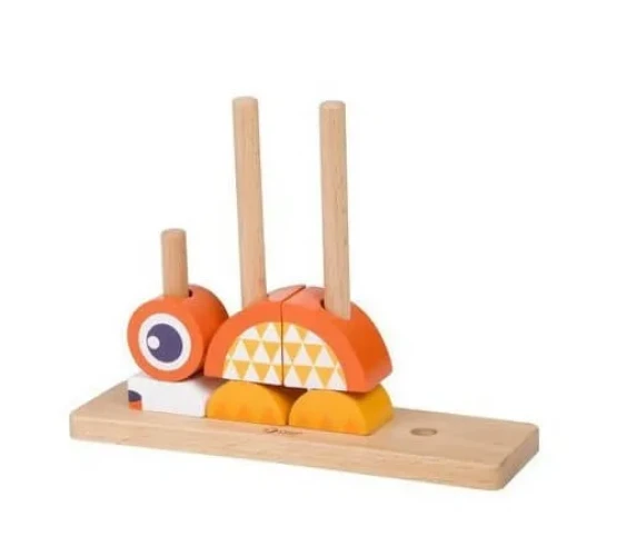 Set de cuburi din lemn Classic World "Vulpe" cumpăra în Chișinau