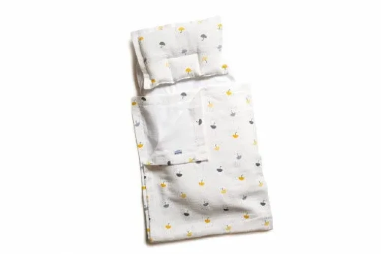 Set pentru carucior Twins (patura, pernuta, husa pentru saltea ) Umbrella yellow cumpăra în Chișinau