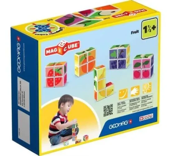 Магнитные кубики  Geomag "Magicube" Фрукты (4 шт.) купить в Кишиневе