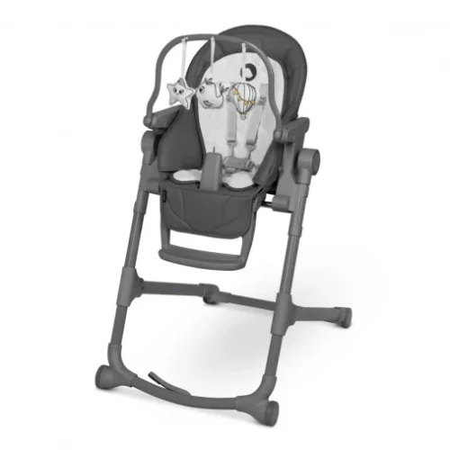 Стульчик для кормления 2 в 1 Lionelo Cora Plus Grey Stone  купить в Кишиневе