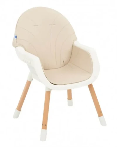 Scaun de masa 2 in 1 KikkaBoo Nutri Wood Beige cumpăra în Chișinau