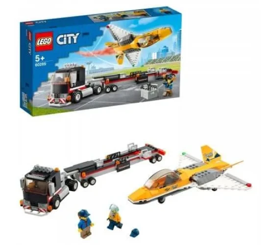 Constructor Lego City "Transportul avionului la spectacolul aerian" (281 el.) cumpăra în Chișinau