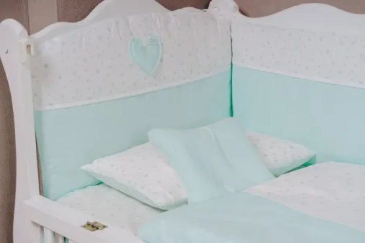 Aparatoare patut (120x60 cm) PernaMea Confort Stele Turcoaz cumpăra în Chișinau