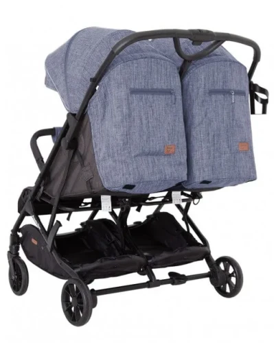 Carucior de plimbare pentru gemeni Carrello Presto Duo Steam Beige cumpăra în Chișinau