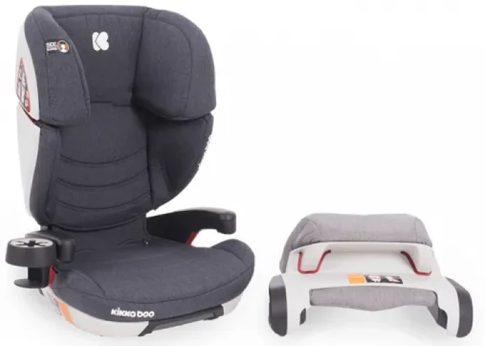 Детское автокресло 9-36 кг KikkaBoo Ferris Isofix Dark Grey купить в Кишиневе