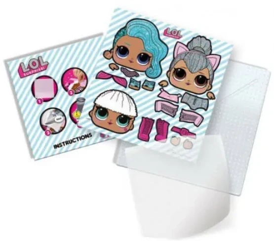 Set de creativitate Ses Creative serie L.O.L. Surprise Iron On Beads! cumpăra în Chișinau